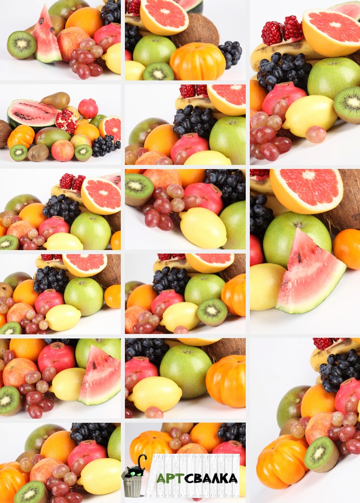 Сочные, спелые фрукты. | Juicy, ripe fruit.